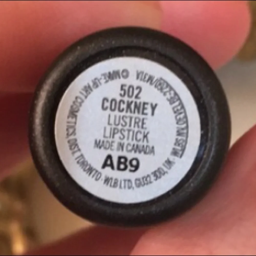 MAC Cockney LUSTRE LIPSTICK 502 Cockney